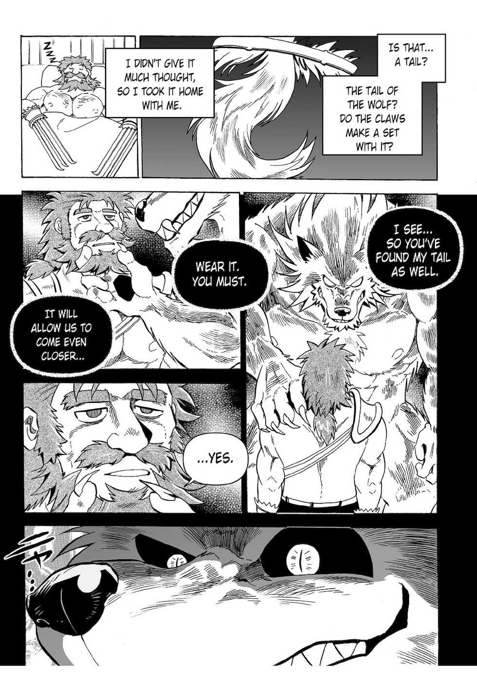 [Saimin Koubou (Kasu)] Gekkan Hypnosis Vol. 3 | Hypnosis Monthly Vol. 3 The Wolf's Curse [English] [Digital] - Page 6