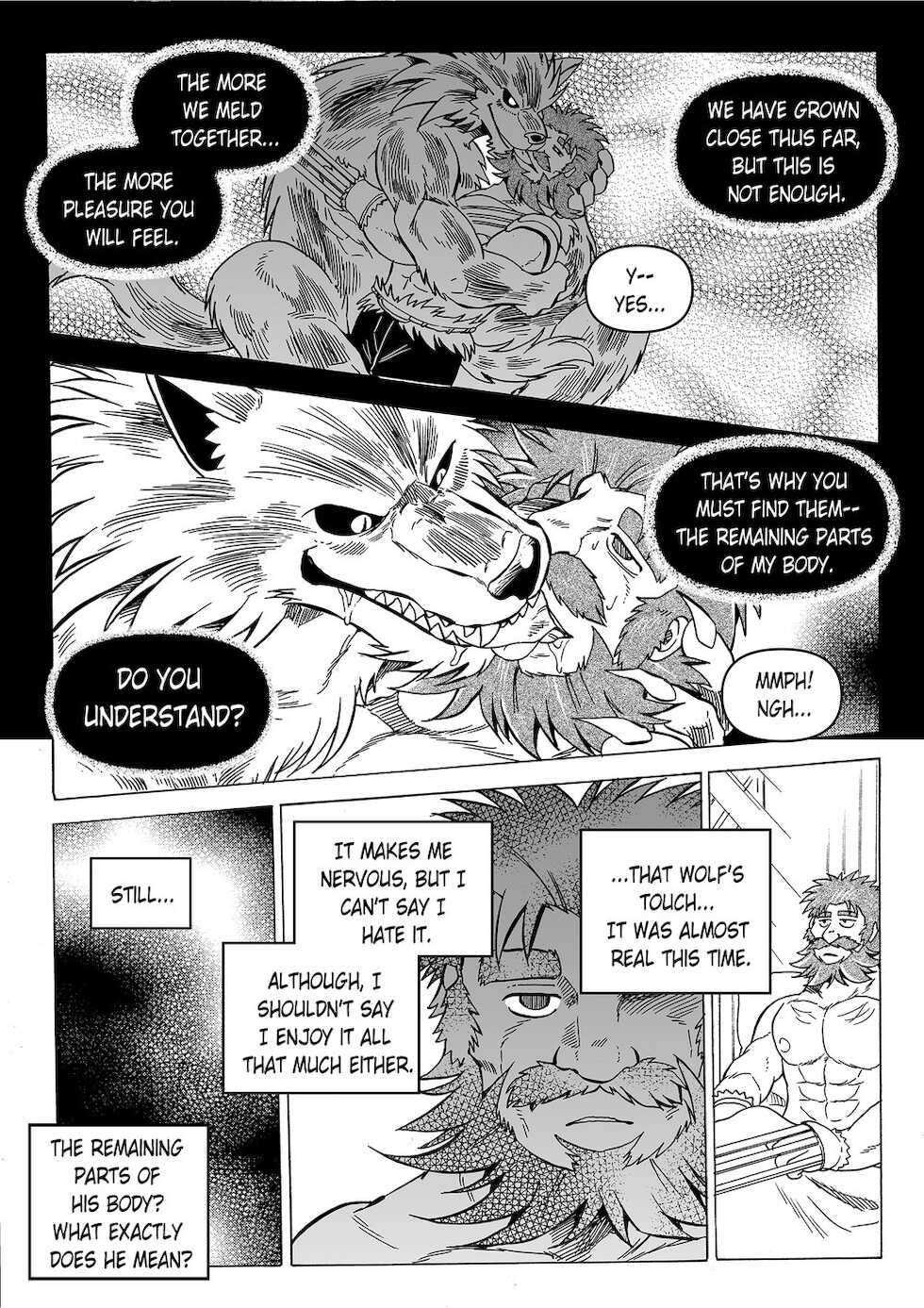 [Saimin Koubou (Kasu)] Gekkan Hypnosis Vol. 3 | Hypnosis Monthly Vol. 3 The Wolf's Curse [English] [Digital] - Page 12