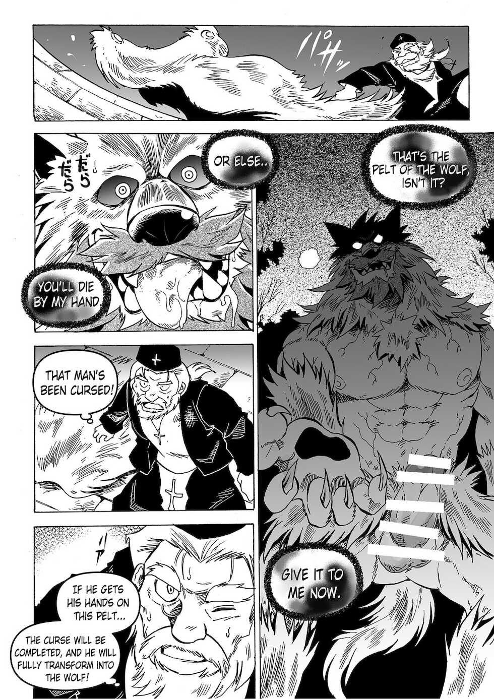 [Saimin Koubou (Kasu)] Gekkan Hypnosis Vol. 3 | Hypnosis Monthly Vol. 3 The Wolf's Curse [English] [Digital] - Page 37