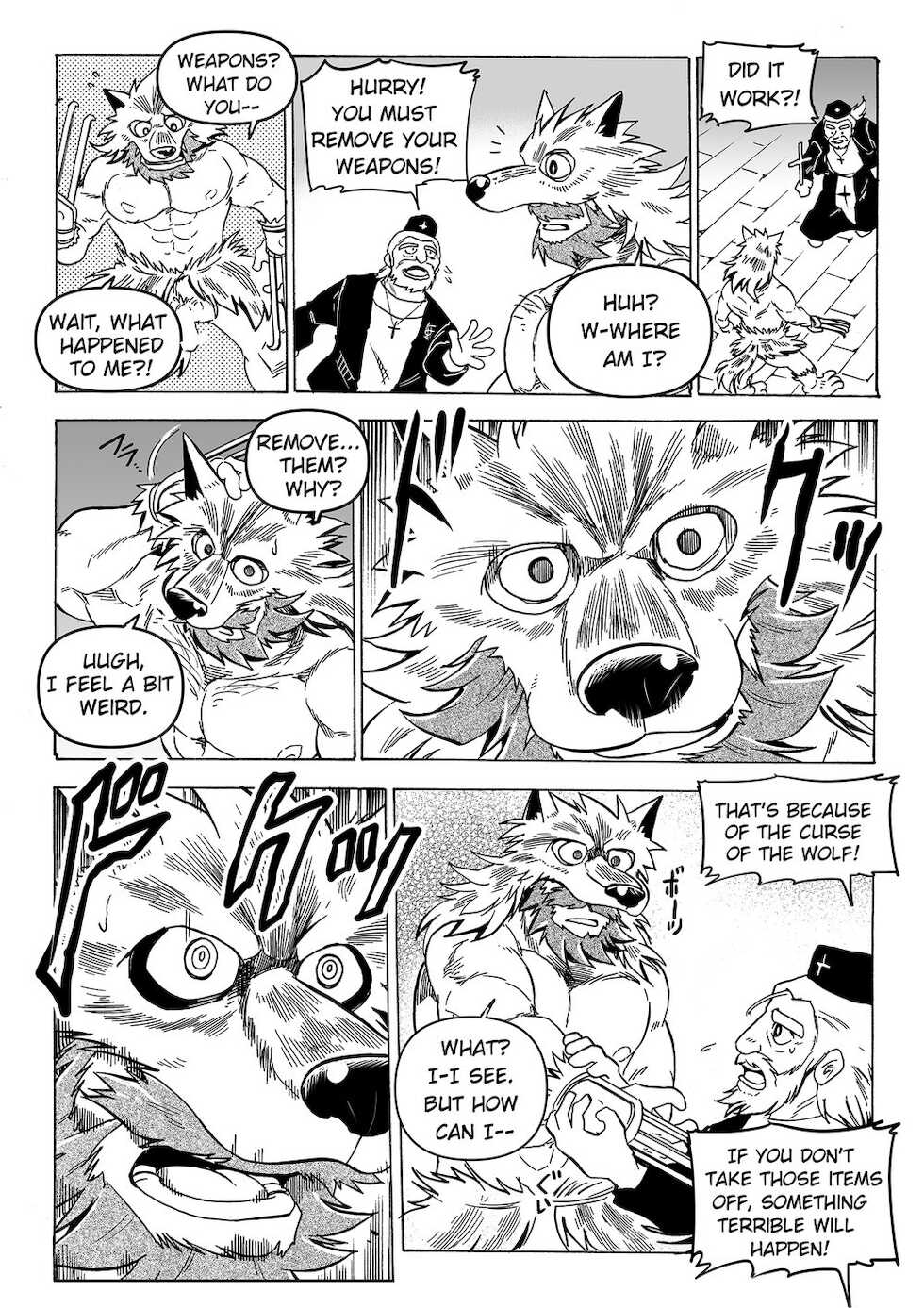 [Saimin Koubou (Kasu)] Gekkan Hypnosis Vol. 3 | Hypnosis Monthly Vol. 3 The Wolf's Curse [English] [Digital] - Page 39