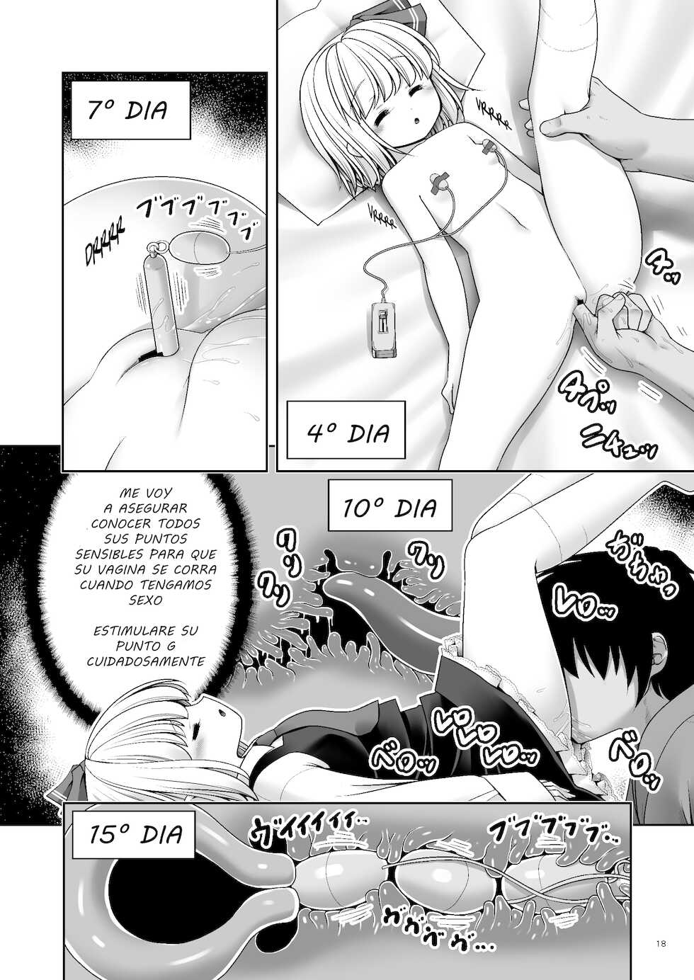 [Yosutebito na Mangakaki (Tomoki Tomonori)] Kaihatsu Minkan (Touhou Project) [Spanish] - Page 17