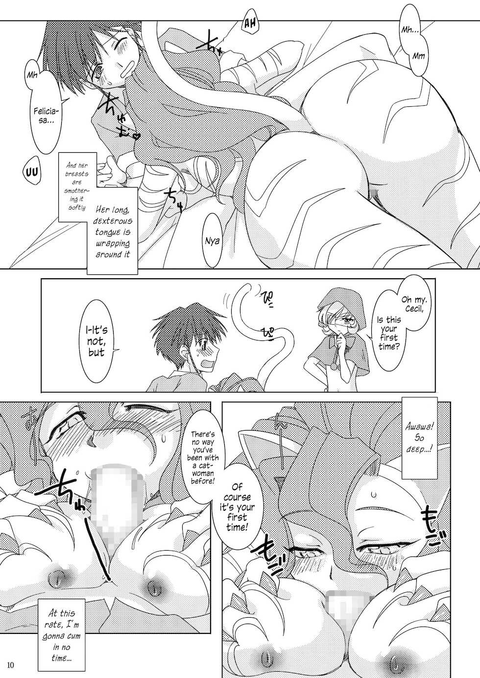 (C83) [Purin House (Nakai Kana)] REDCAP (Darkstalkers) [English] [Hikari no Kaze] - Page 11