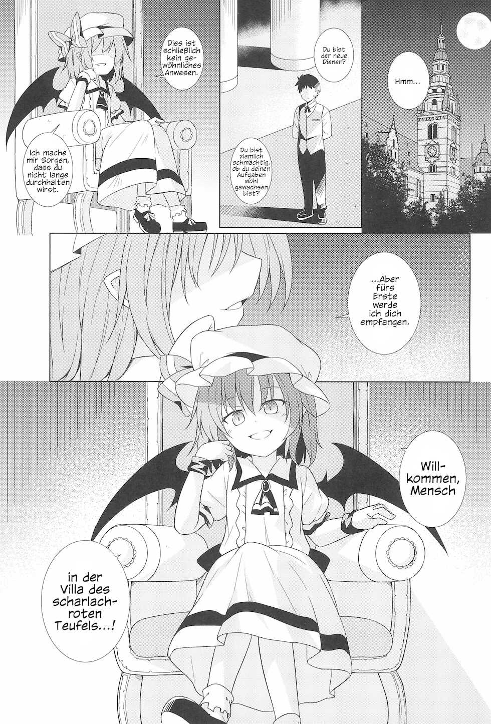 (C95) [Tonzura Douchuu (Kazawa)] Saimin Remilia | Hypnotisierte Remilia (Touhou Project) [German] - Page 2