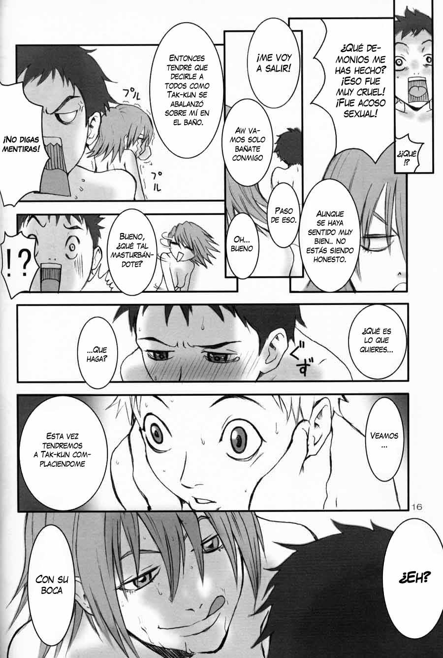 [Manga Super (Nekoi Mie)] Oh! Big Sexy (FLCL) [Spanish] [Pildora Roja Traducciones] - Page 15