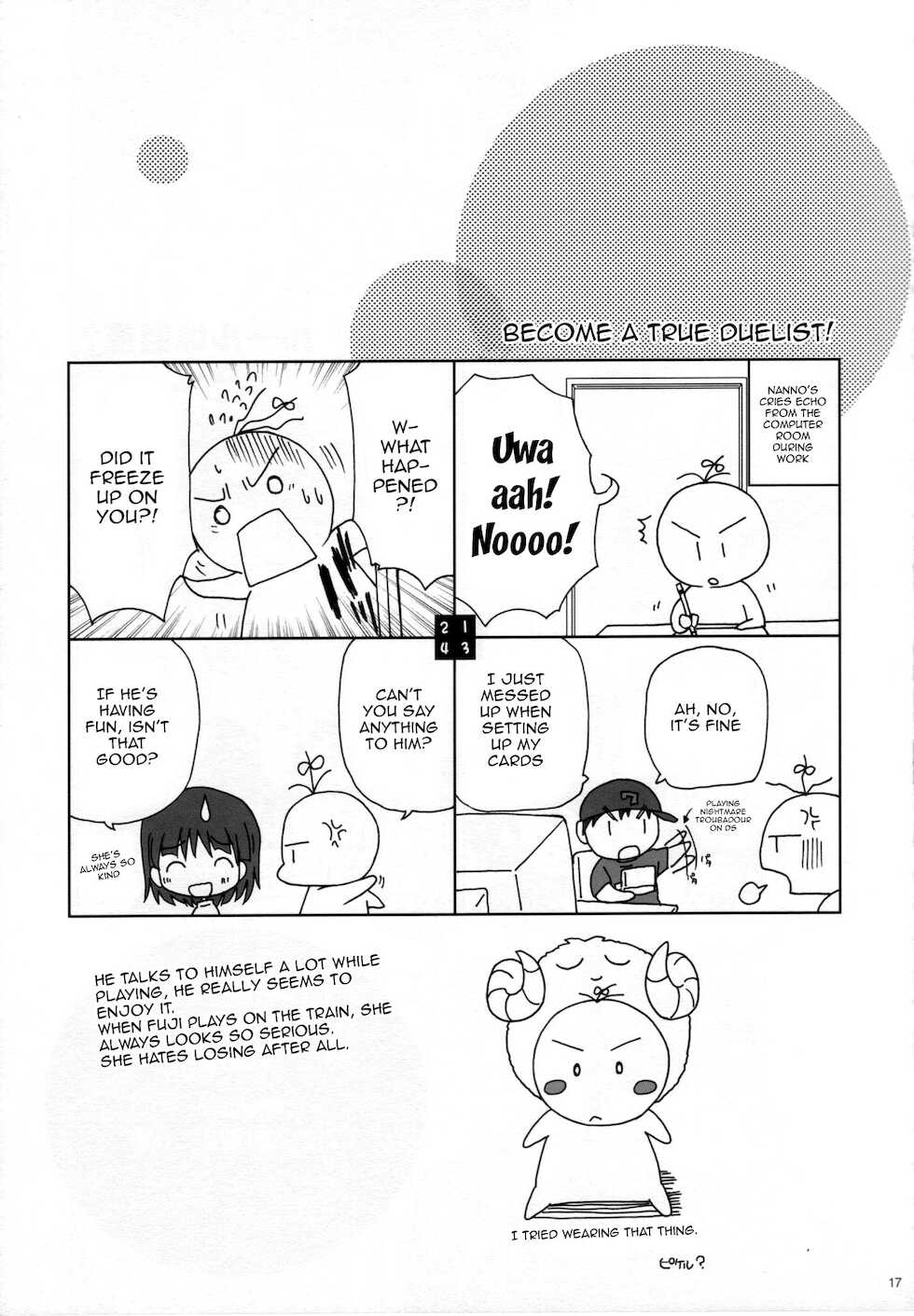 (C71) [Studio Pal (Kenzaki Mikuri, Nanno Koto, Shiso)] Wanpaku-Anime R | Naughty Anime R (Yu-Gi-Oh!) [English] {Doujins.com} - Page 16
