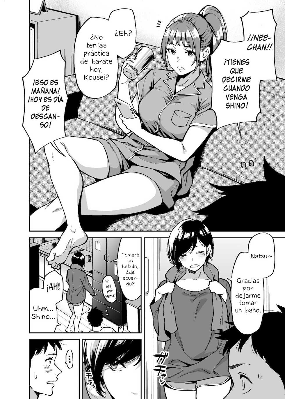 [Uchuusen Shoujigou (Shouji Nigou)] Nee-chan no Tomodachi | La amiga de mi hermana [Spanish] [Neodarkfansub] - Page 3