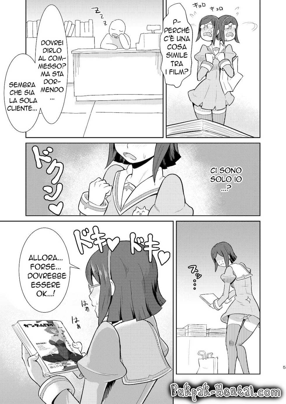 [Poppenheim (Kamisyakujii Yubeshi)] Bitchina Bitch (Gundam Build Fighters) [Italian] [Pukpak] [Digital] - Page 5