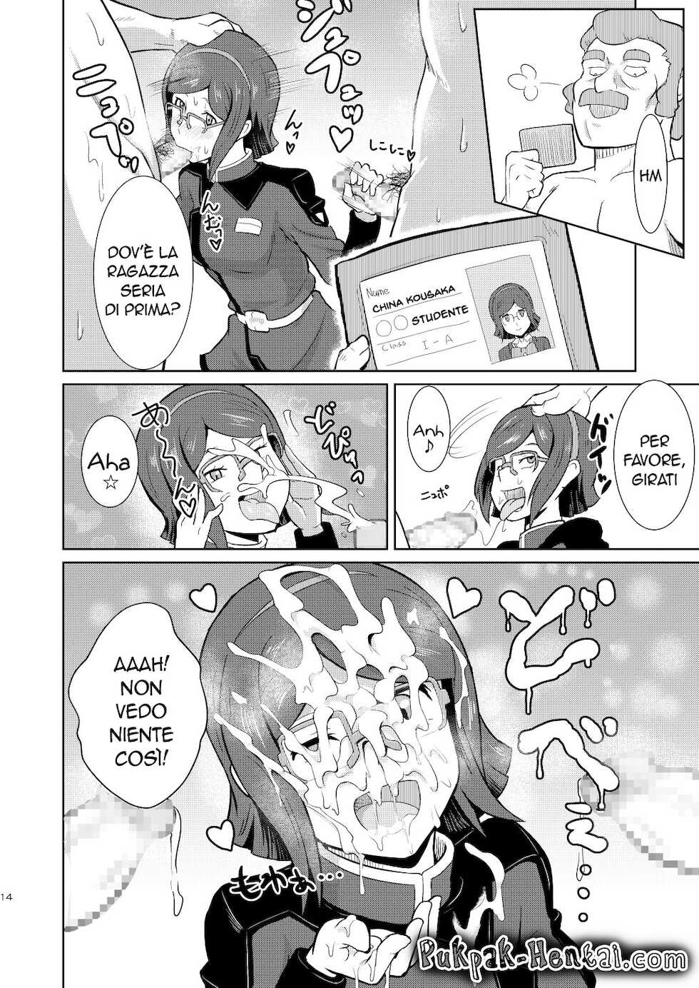 [Poppenheim (Kamisyakujii Yubeshi)] Bitchina Bitch (Gundam Build Fighters) [Italian] [Pukpak] [Digital] - Page 14