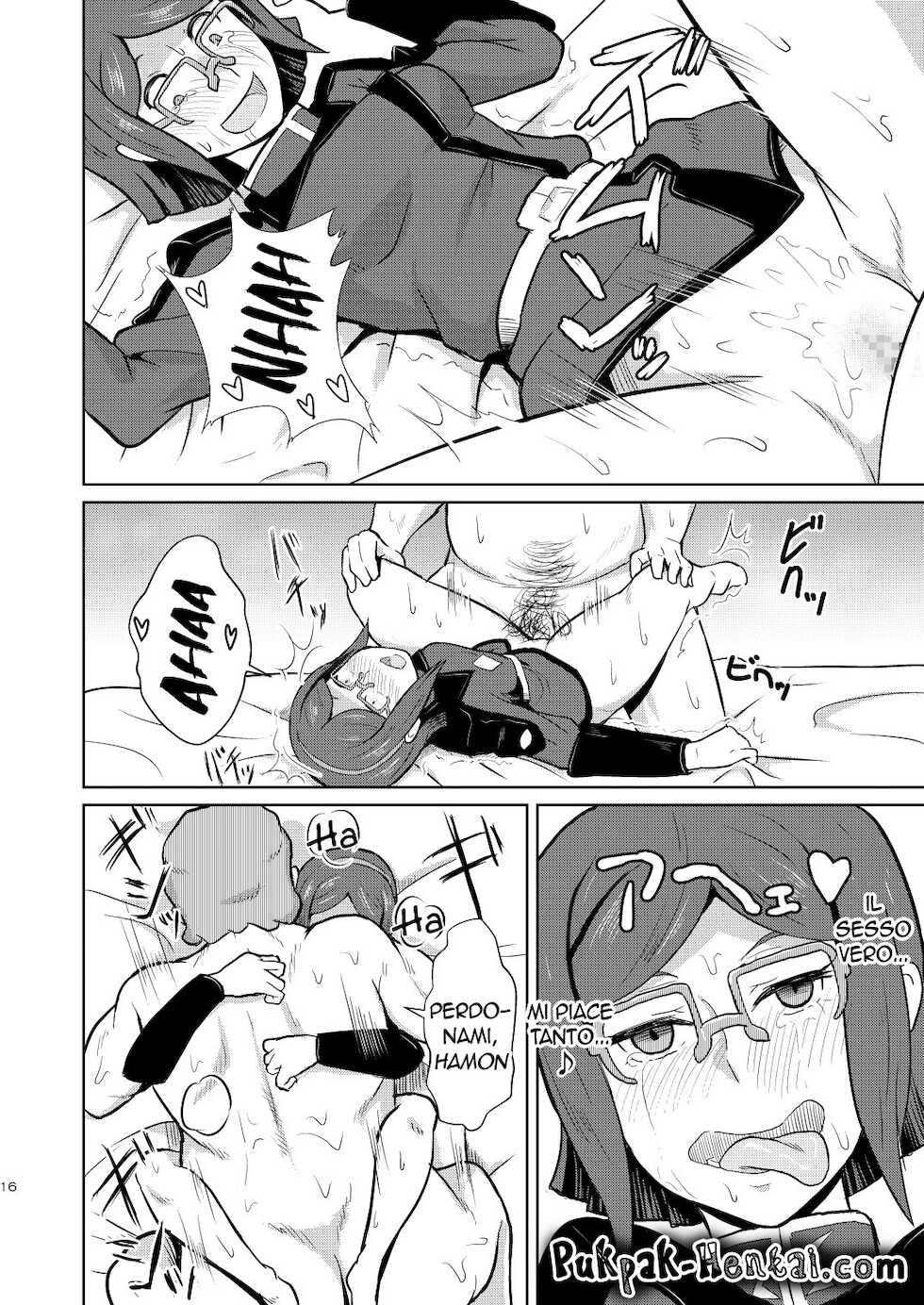 [Poppenheim (Kamisyakujii Yubeshi)] Bitchina Bitch (Gundam Build Fighters) [Italian] [Pukpak] [Digital] - Page 16