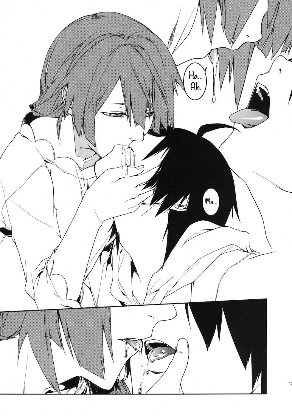 (C82) [MARCH (Minakuchi Takashi)] Dai ichi wa no are | Lo del primer capítulo (Bakemonogatari) [Spanish] - Page 15