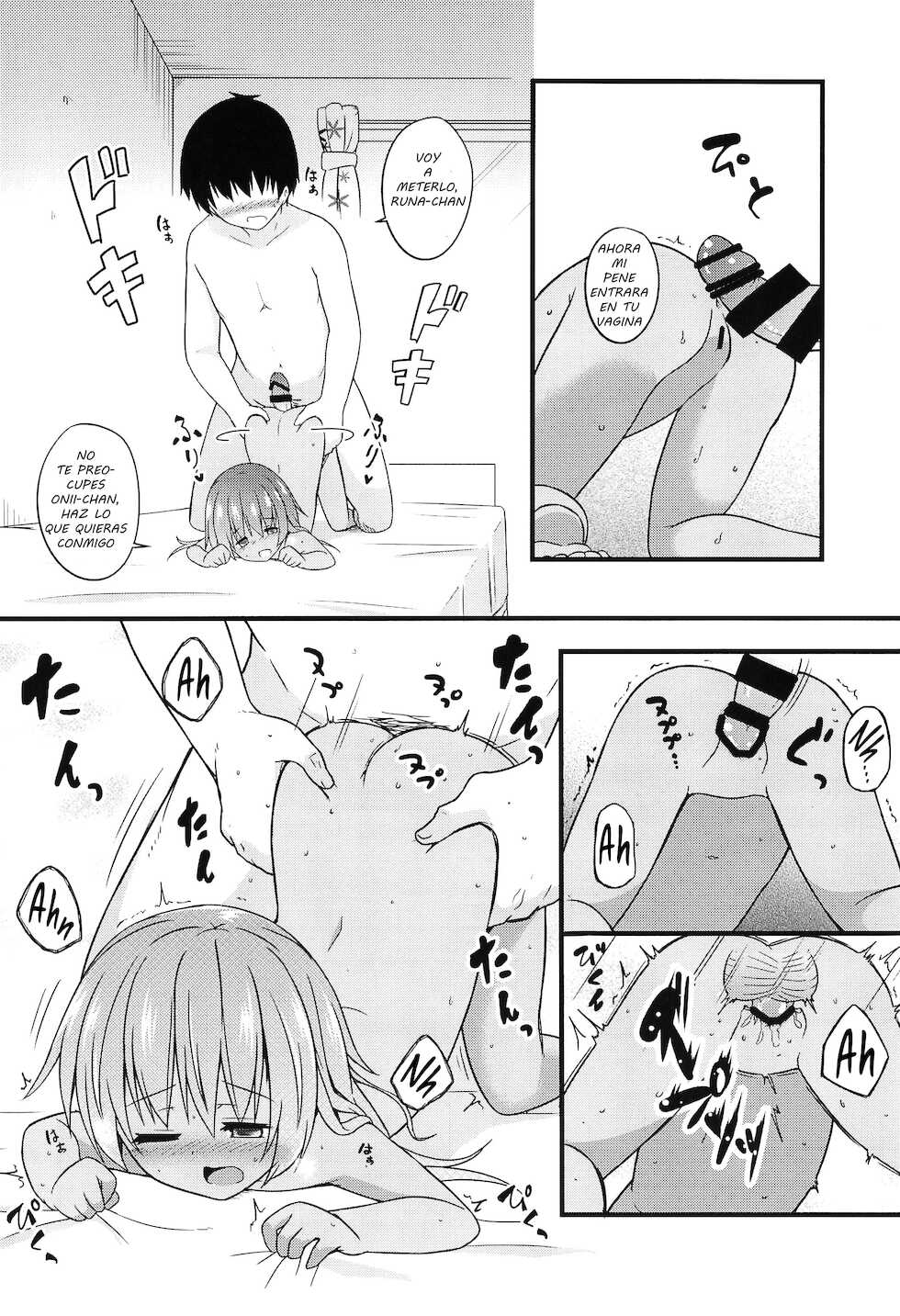 (COMITIA120) [Tonzura Douchuu (Kazawa)] Chiisana Koibito wa Komugiiro [Spanish] - Page 10