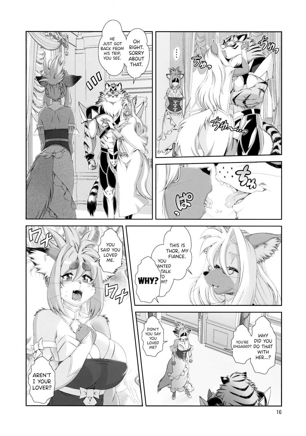 (Kemoket 10) [Sweet Taste (Amakuchi)] Mahou no Juujin Foxy Rena 16 [English] [biribiri] - Page 17
