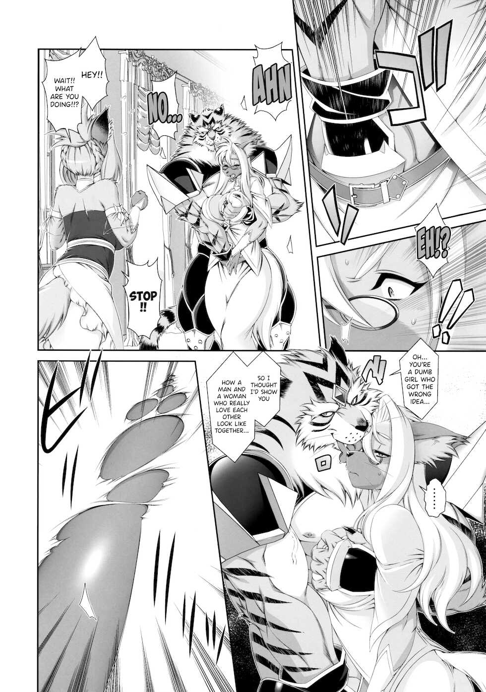 (Kemoket 10) [Sweet Taste (Amakuchi)] Mahou no Juujin Foxy Rena 16 [English] [biribiri] - Page 19