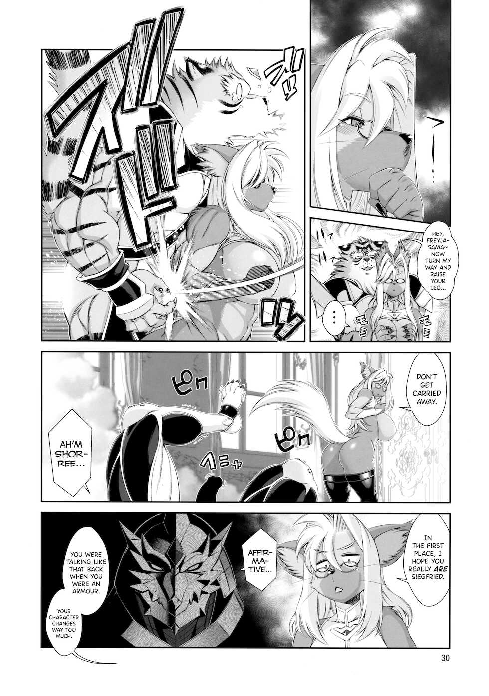 (Kemoket 10) [Sweet Taste (Amakuchi)] Mahou no Juujin Foxy Rena 16 [English] [biribiri] - Page 31
