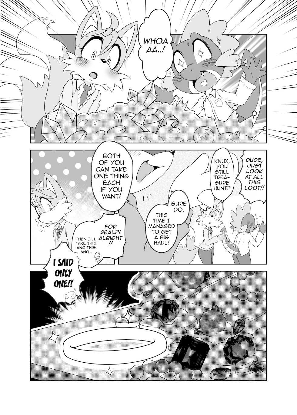 [Michiyoshi] Canned Furry Gaiden (Sonic The Hedgehog) [Revised English] - Page 2