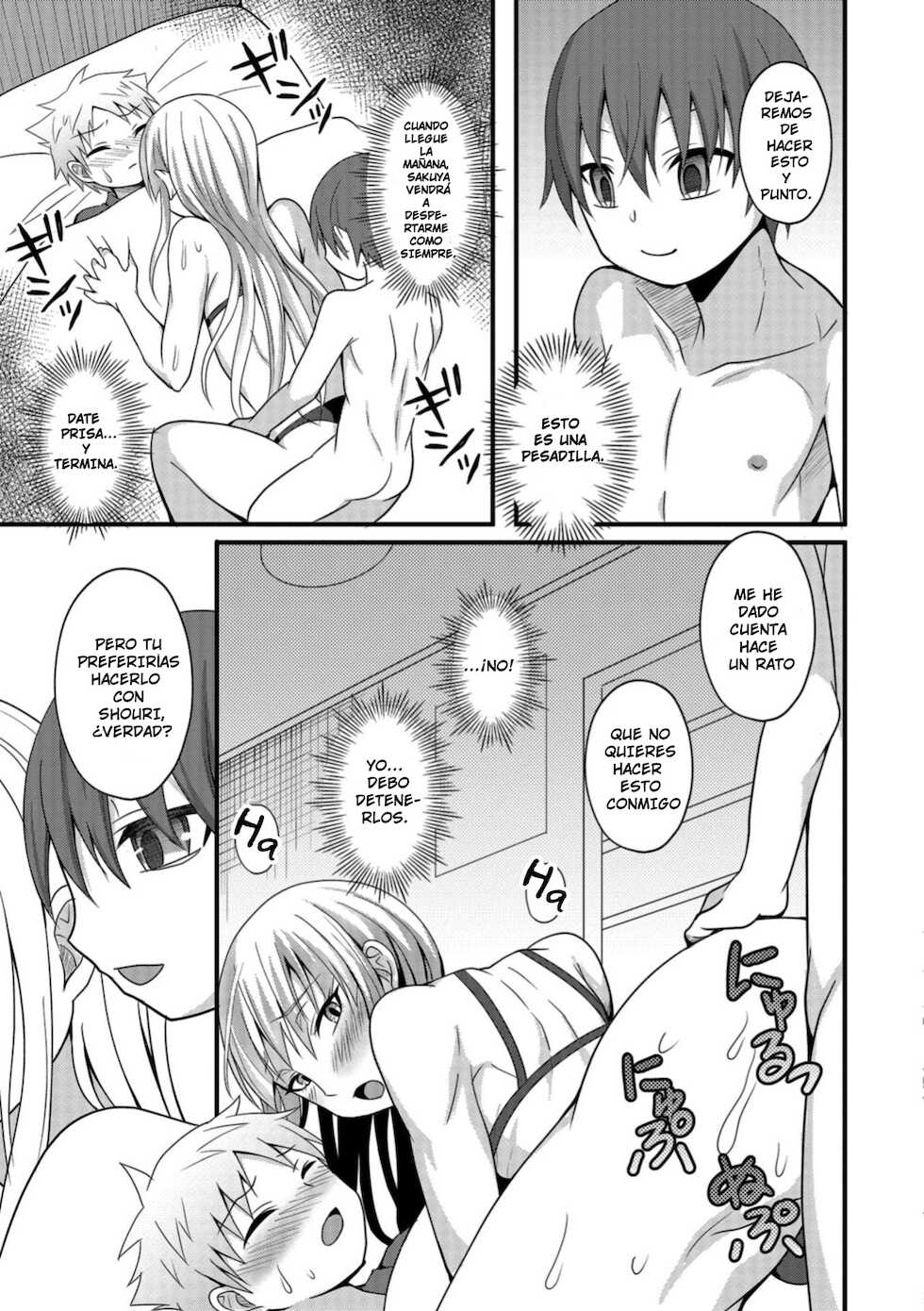 [Egami] Onee-chan to Otouto no Himitsu (Otokonoko HEAVEN Vol. 42) [Spanish] [Traps,Milfs and Lolis Scan] [Digital] - Page 11