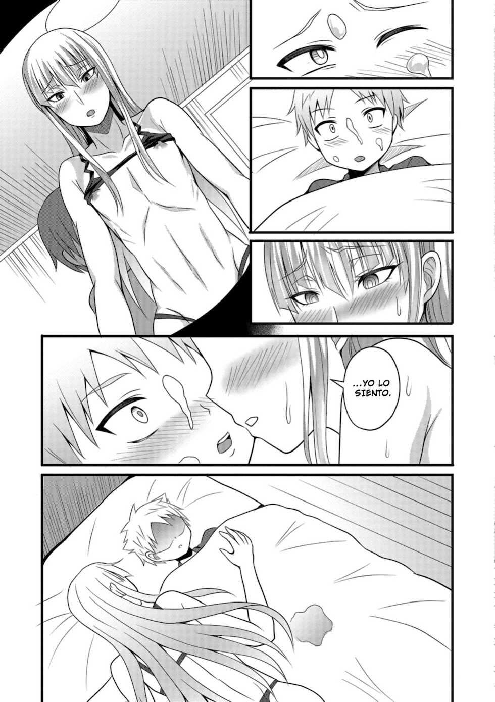 [Egami] Onee-chan to Otouto no Himitsu (Otokonoko HEAVEN Vol. 42) [Spanish] [Traps,Milfs and Lolis Scan] [Digital] - Page 15