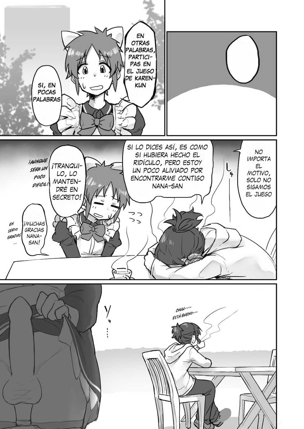 [Gojarun no Ozashiki (Gojarun)] Nantaika Triad to Yukai na Nakama-tachi Ochinchin Challenge Hon (THE IDOLM@STER CINDERELLA GIRLS) [Spanish] [Digital] - Page 8