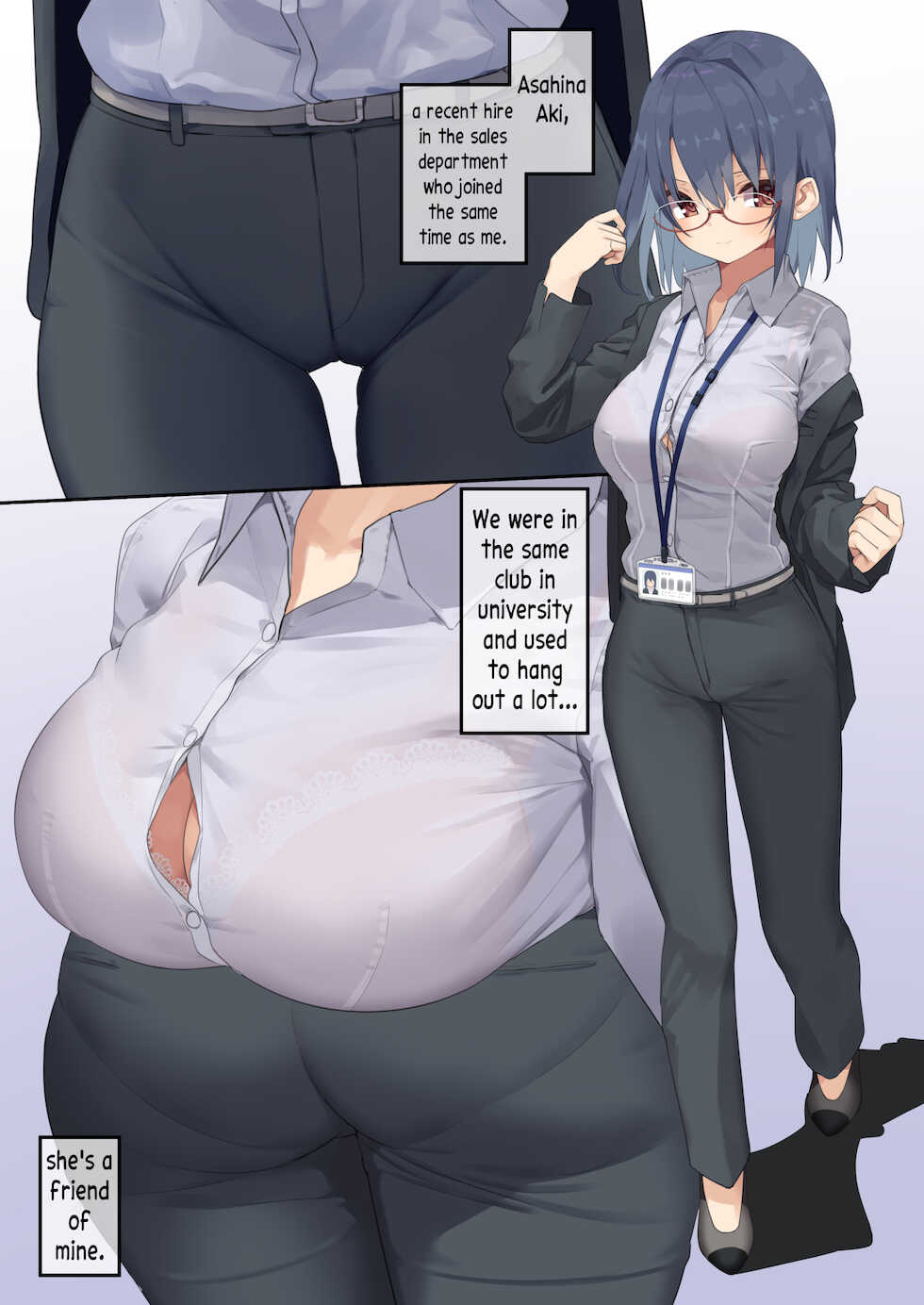 [Tokyo Prominence Tomato] Business Sex Manner Shinsotsu Hen | Business Sex Manners ~New Employee~ [English] - Page 3