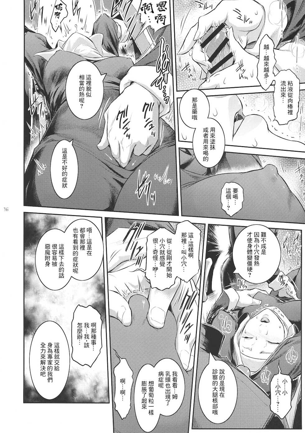 (C95) [Kokonokiya (Kokonoki Nao)] Kyoukai. 2 [Chinese] [爱弹幕汉化组] - Page 17