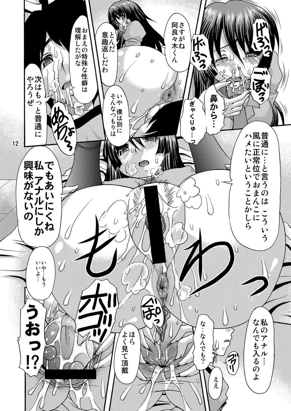 (SC45) [Acid Noel (Mitsuki Rintarou)] Shiri Monogatari (Bakemonogatari) - Page 12