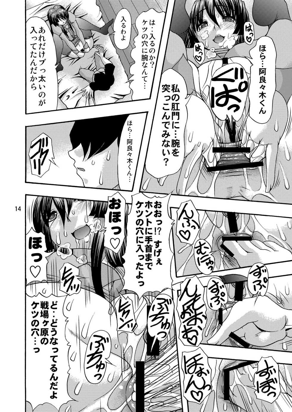 (SC45) [Acid Noel (Mitsuki Rintarou)] Shiri Monogatari (Bakemonogatari) - Page 14