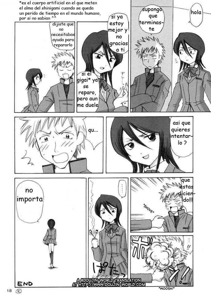 (CR31) [Nikopondo (Aoyama Reo)] Grateful Dead (Bleach) [Spanish] - Page 15