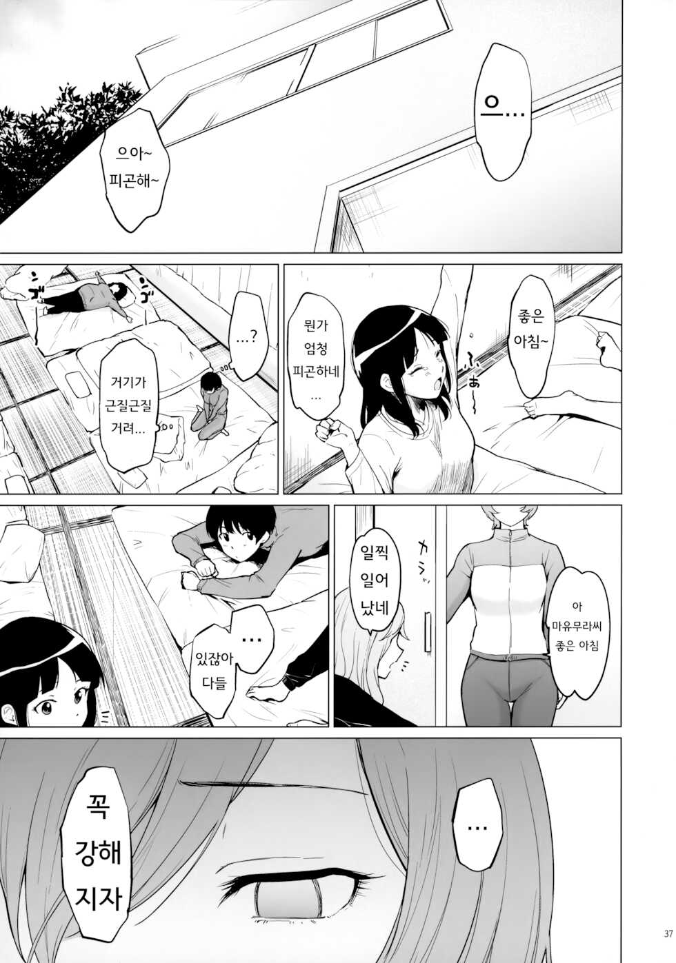 (SC2021 Autumn) [yellowcotton (Aoyama Kiiro.)] Fuurin-Oo Touki Gasshuku Report | 동계 합숙 리포트 (MAJOR 2nd) [Korean] - Page 36