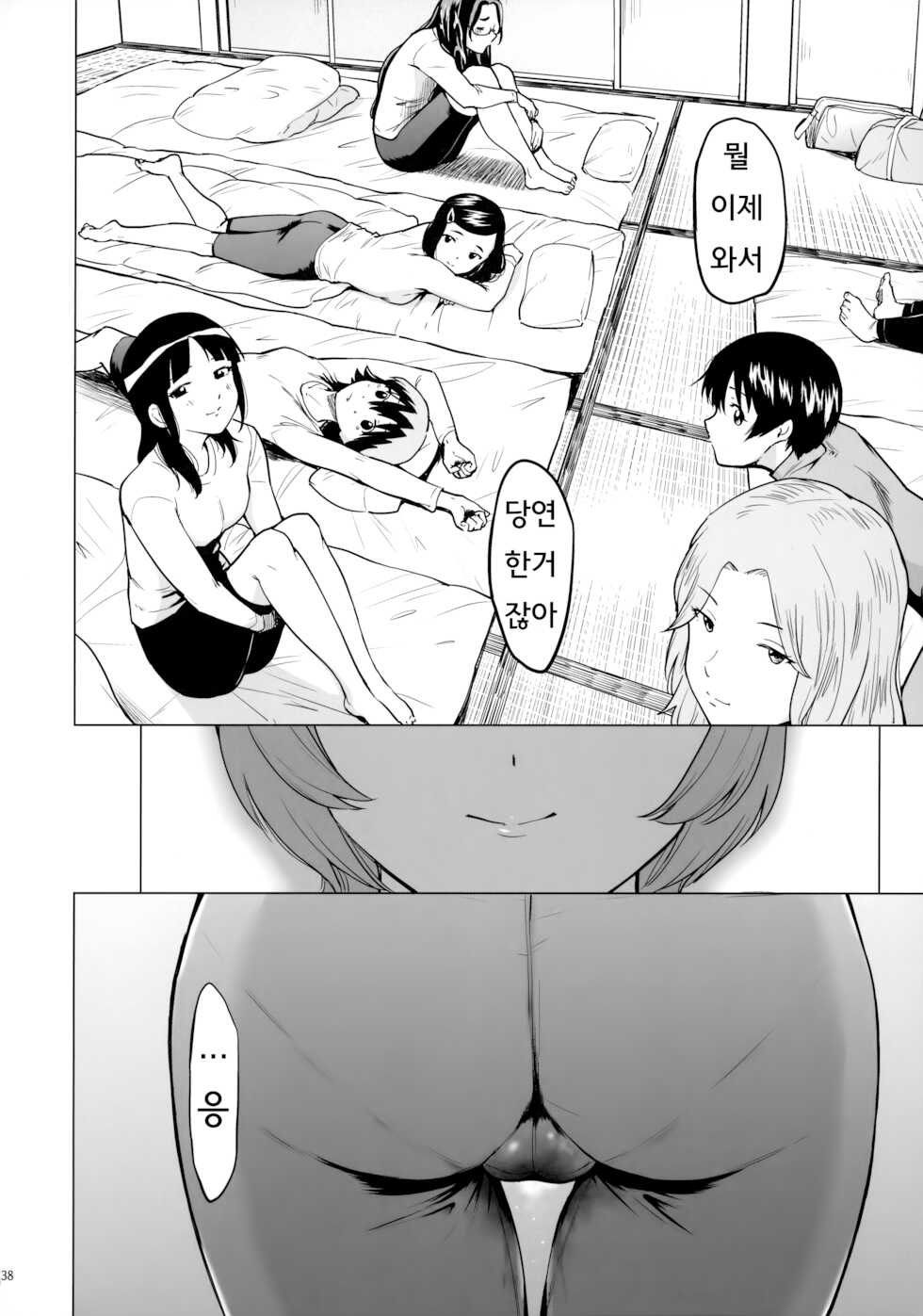 (SC2021 Autumn) [yellowcotton (Aoyama Kiiro.)] Fuurin-Oo Touki Gasshuku Report | 동계 합숙 리포트 (MAJOR 2nd) [Korean] - Page 37