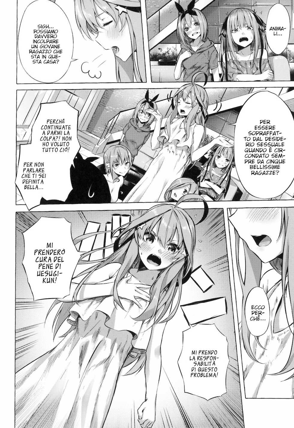 (C96) [Sawaraya Shoten (Sahara Gensei)] Gotoubun no Sorayume (Gotoubun no Hanayome) [Italian] - Page 16