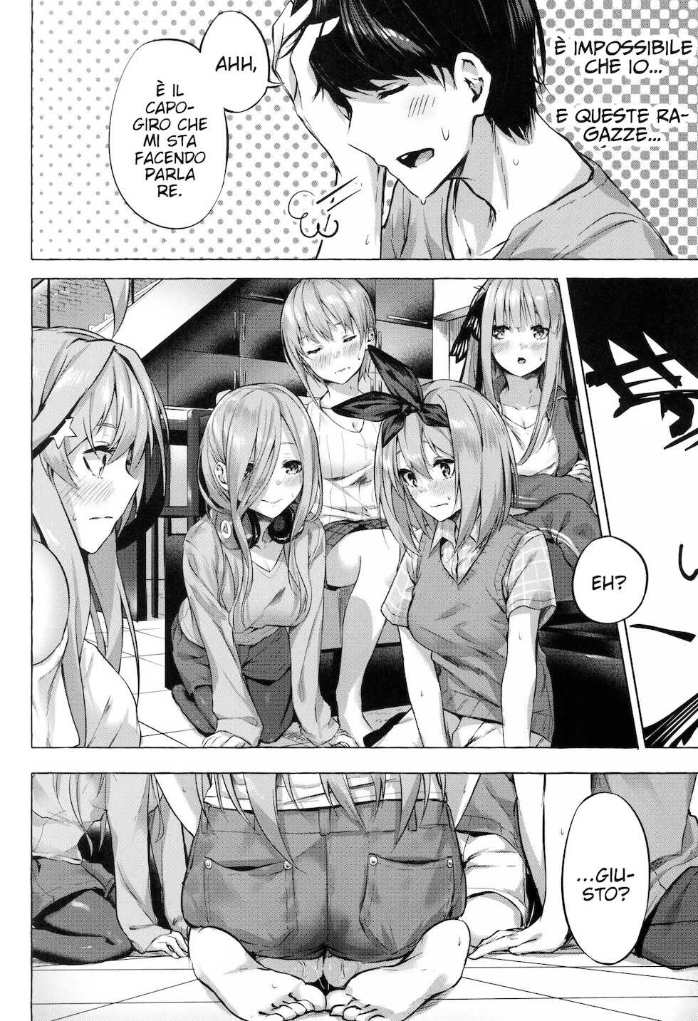 (C96) [Sawaraya Shoten (Sahara Gensei)] Gotoubun no Sorayume (Gotoubun no Hanayome) [Italian] - Page 36