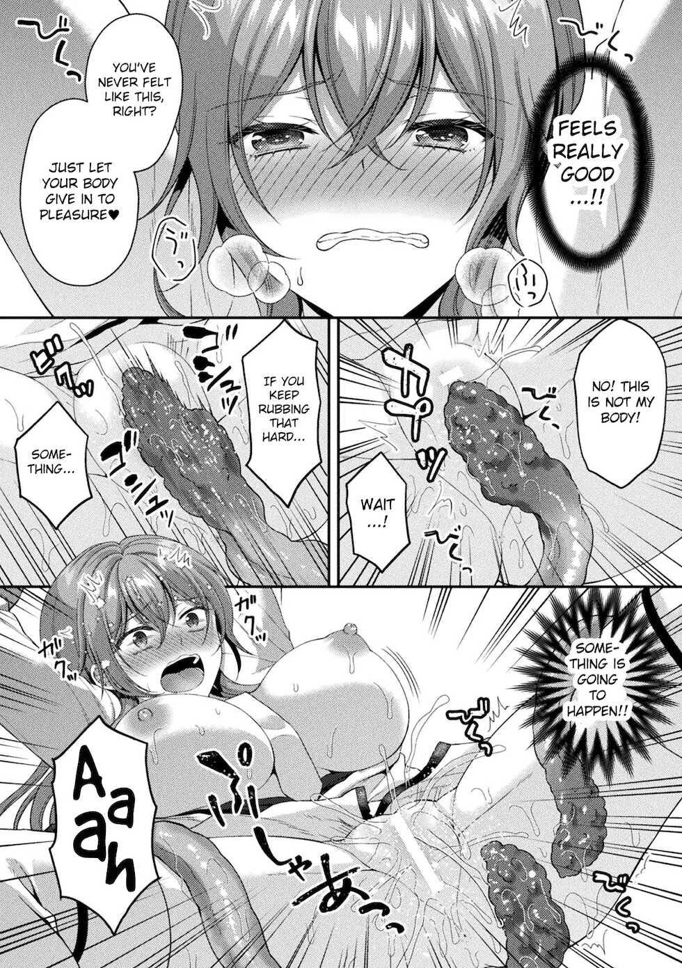 [Kohachi] Kishi wa Inmitsu ni Hanasaku | Flowers Blooming in Knight's Love Nectar (2D Comic Magazine TS Ishukan Haramase Nyotaika shita Ore-tachi ga Ishu no Ko o Yadosu made Vol. 1) [English] [MintVoid] [Digital] - Page 11