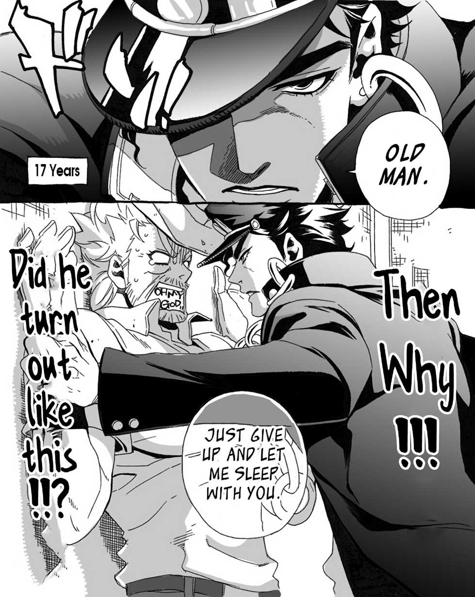 [Chrono Nanae] Mago Haji Jii wo Aishisugiteru | Grandson loves his Grandfather too much (JoJo's Bizarre Adventure) [English] {LeonTranslates}(misc art) - Page 4
