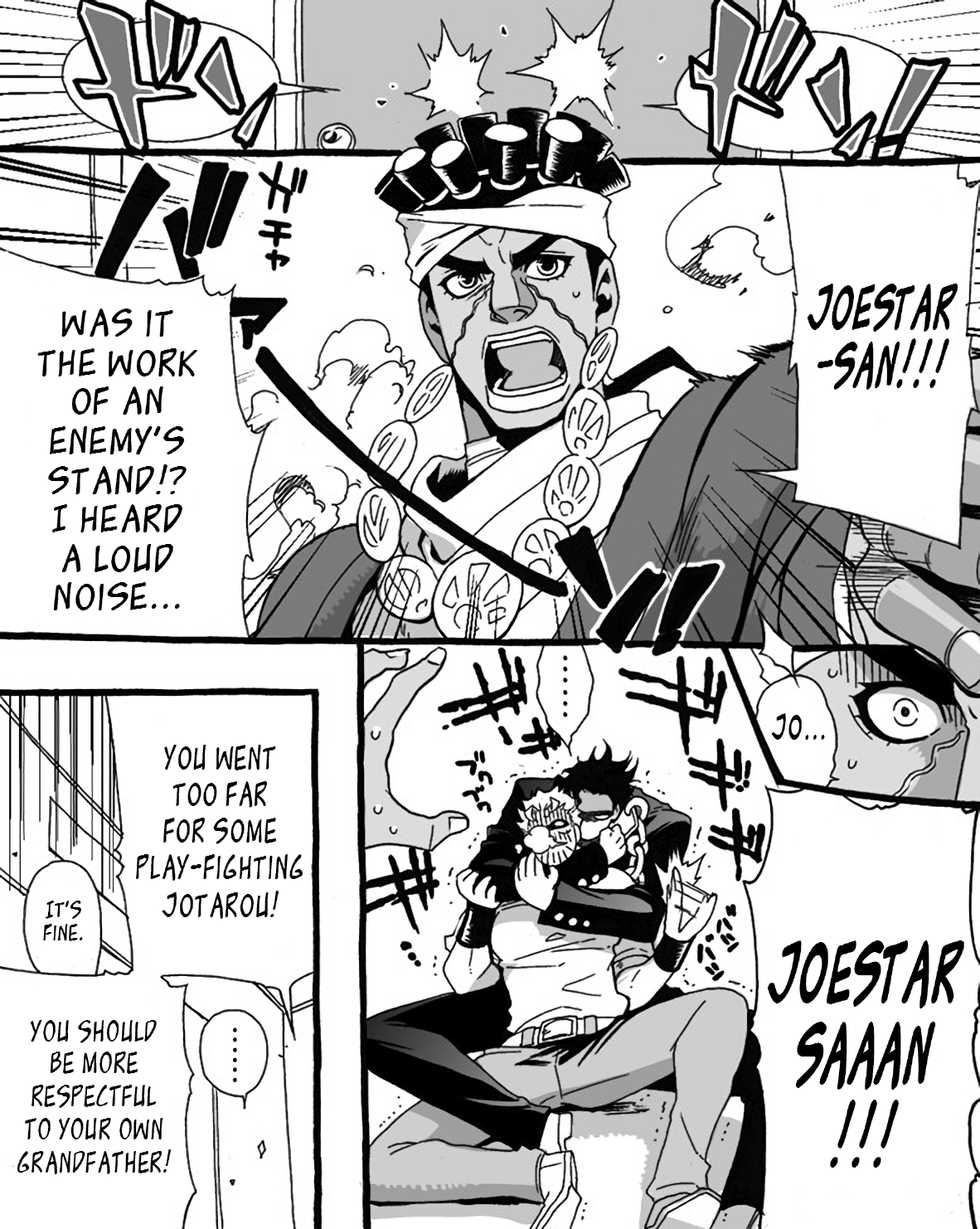 [Chrono Nanae] Mago Haji Jii wo Aishisugiteru | Grandson loves his Grandfather too much (JoJo's Bizarre Adventure) [English] {LeonTranslates}(misc art) - Page 13