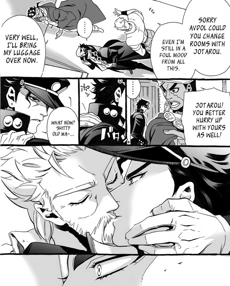 [Chrono Nanae] Mago Haji Jii wo Aishisugiteru | Grandson loves his Grandfather too much (JoJo's Bizarre Adventure) [English] {LeonTranslates}(misc art) - Page 14