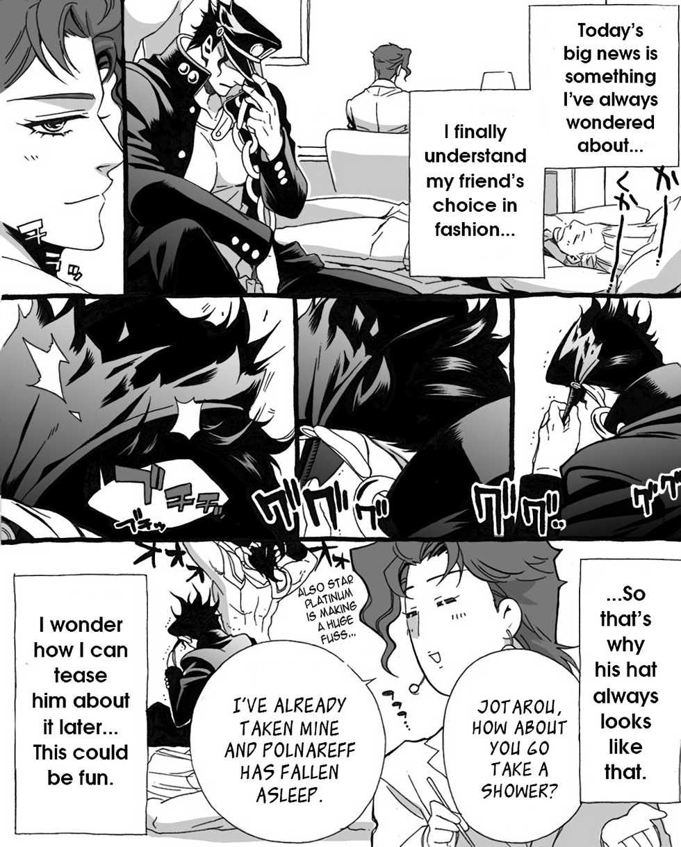 [Chrono Nanae] Mago Haji Jii wo Aishisugiteru | Grandson loves his Grandfather too much (JoJo's Bizarre Adventure) [English] {LeonTranslates}(misc art) - Page 16