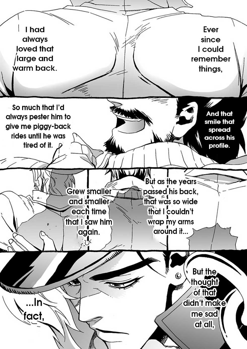 [Chrono Nanae] Mago Haji Jii wo Aishisugiteru | Grandson loves his Grandfather too much (JoJo's Bizarre Adventure) [English] {LeonTranslates}(misc art) - Page 18
