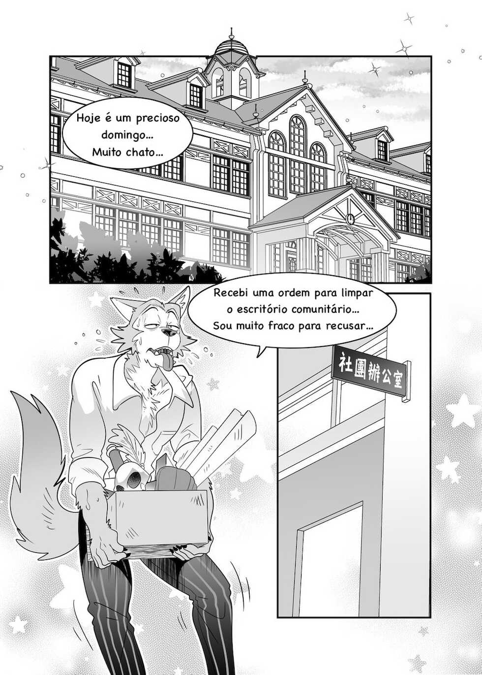 [Kumahachi] Sex-Education from Tiger and Deer – BEASTARS dj [Portuguese] - Page 4
