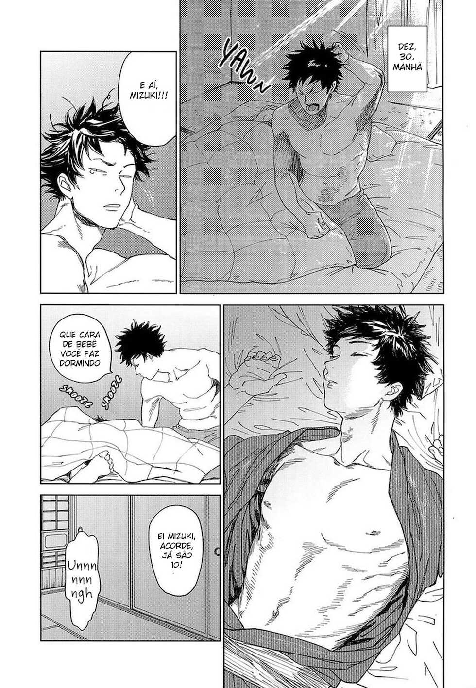 (CCOsaka109) [0-PARTS (Nishida)] Koufuku, Joya no Kane no Oto to Tomoni (DAYS) [Portuguese-BR] - Page 18