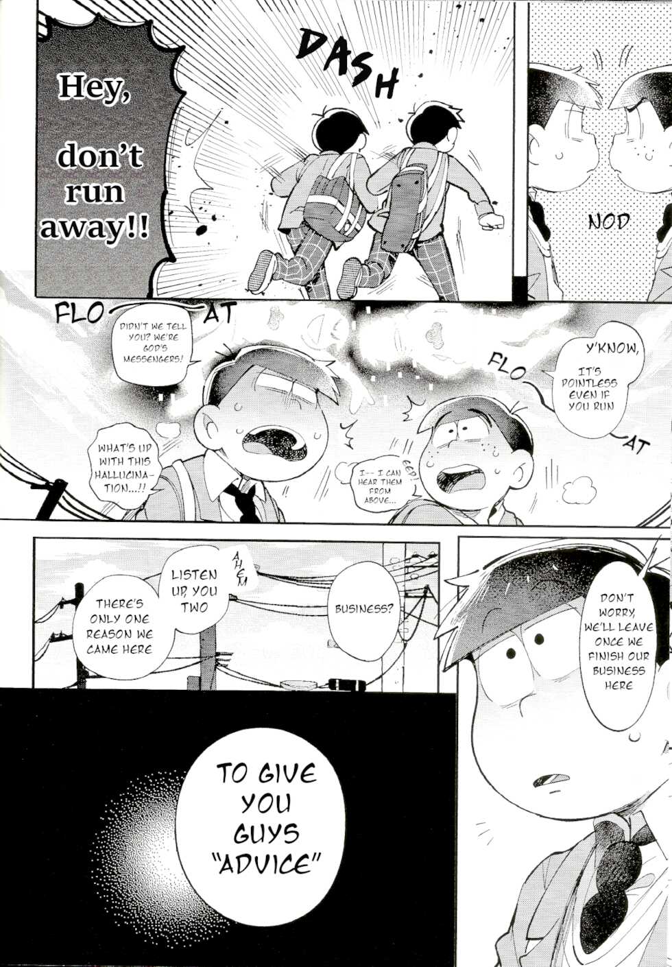 (Kahou wa Nete Matsu 22) [Momoiro-netsuduki (Kisaki Nana)] Blue Light Effect ni Miru Boku-tachi no Mirai wa, - Our future seen in blue light effects is, (Osomatsu-san) [English] - Page 7