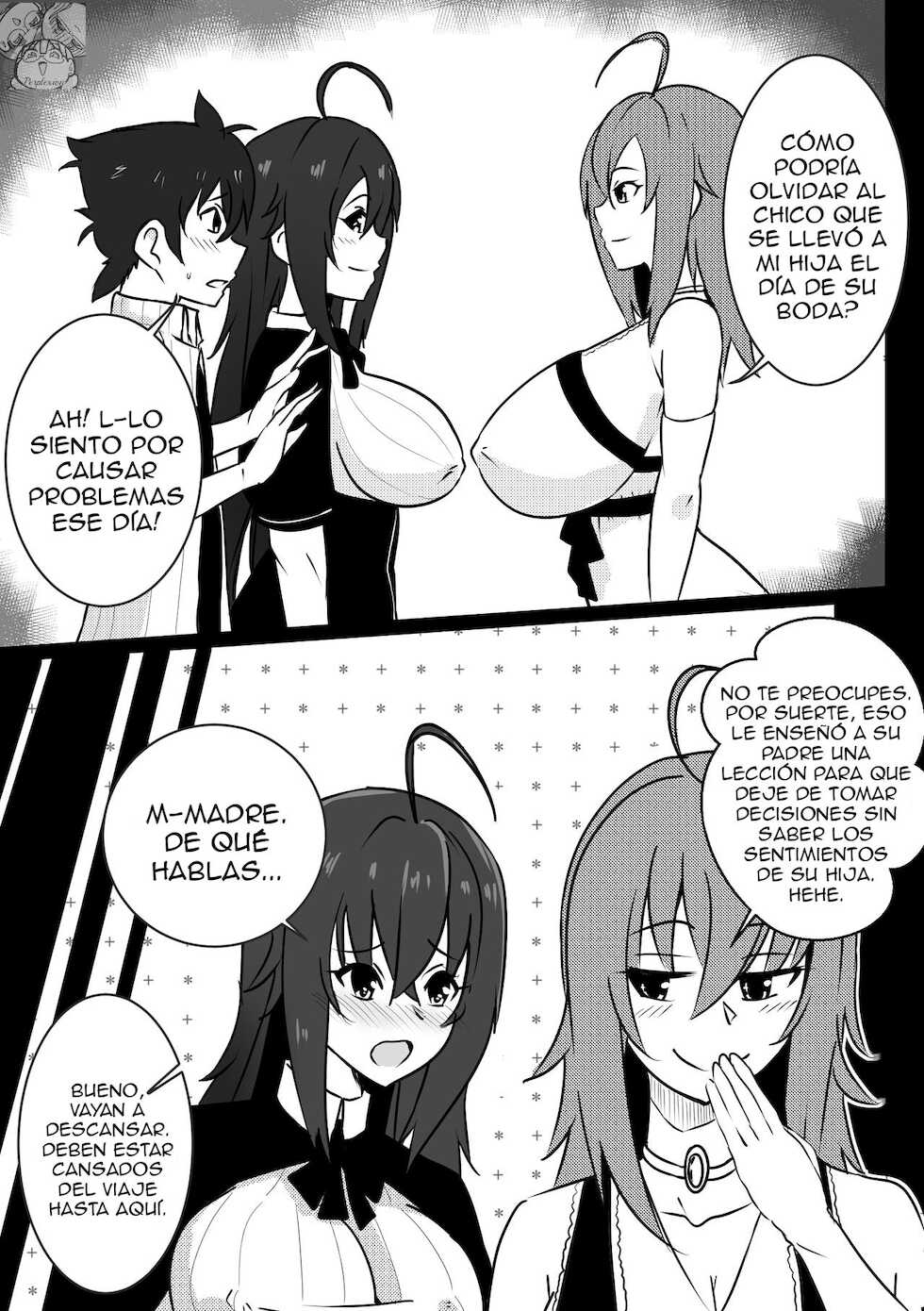 [Merkonig] B-Trayal 23 Venelana (HighSchoolDxD) [Spanish] [Decensored] - Page 4