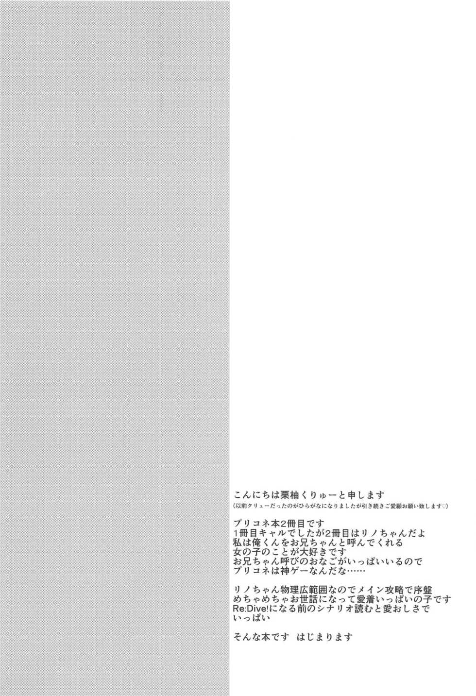 (C95) [Slime Kikaku (Kuriyuzu Kuryuu)] PriConne Konekone Re:Dive! 2 (Princess Connect! Re:Dive) [Korean] - Page 3