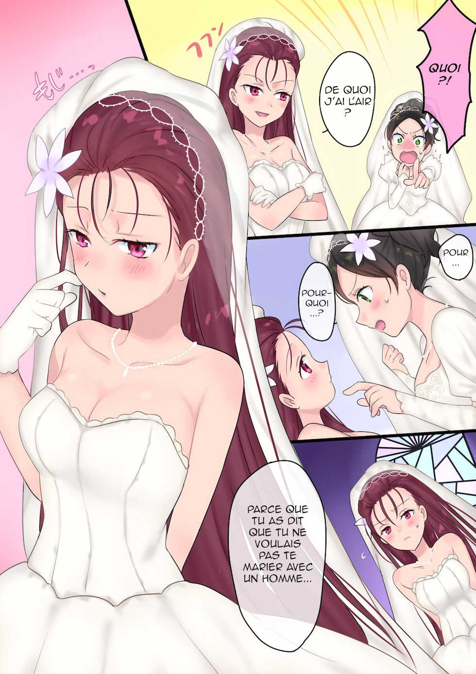 [Mashiro no Hihoukan (Hiiragi Popura, Kakizato)] Eien, Kaimasu ~Mahou de "Hime" ni Sareta Yuusha to, Maou no Monogatari~ [French] [Galentis] - Page 32