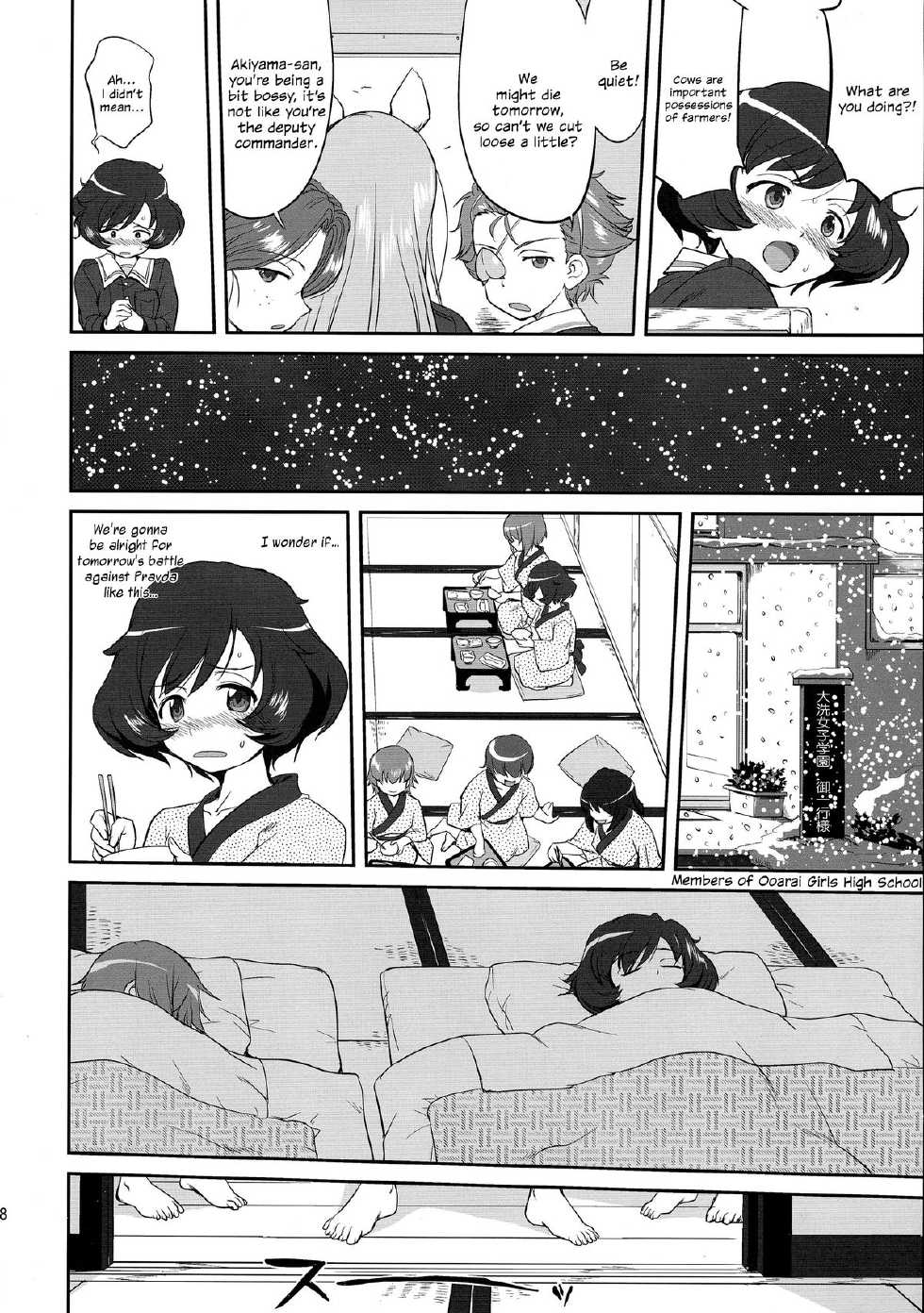 (C85) [Takotsuboya (TK)] Yukiyukite Senshadou Battle of Pravda (Girls und Panzer) [English] [N04h] - Page 28
