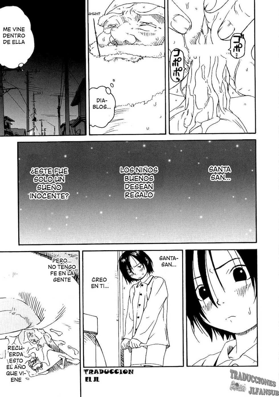 [Wang-Pac] Santa Claus wa Gesuyarou | Santa Claus Is A Shithead (Akuma Koakuma) [Spanish][Traducciones JL] - Page 11