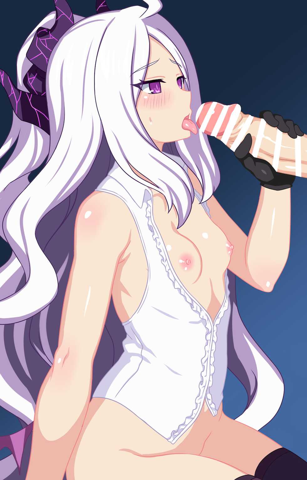 [Shikniful] Hina-chan enjoying the night with Sensei (Blue Archive) - Page 2