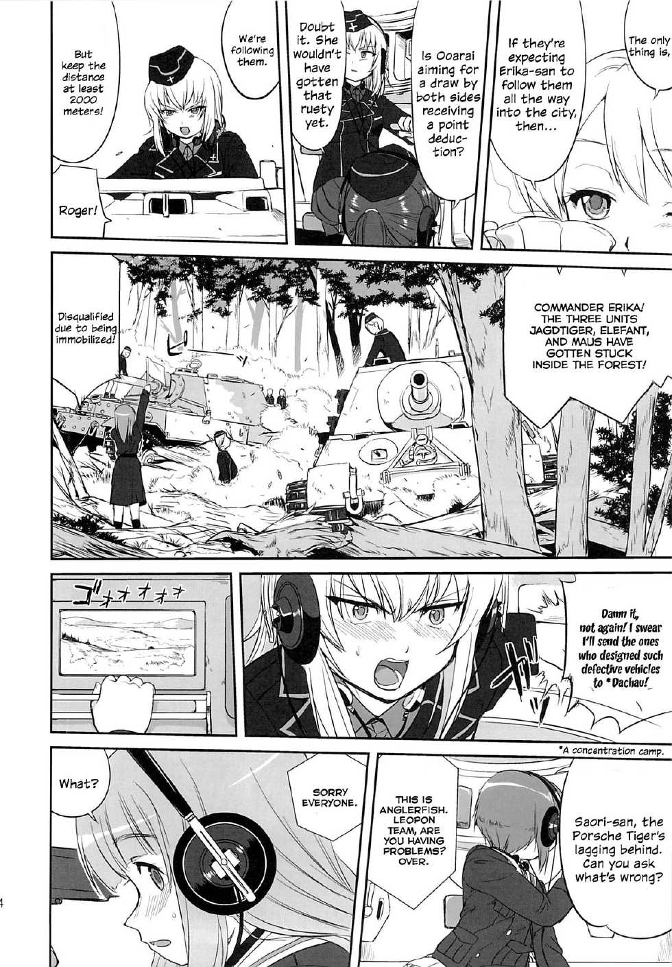 (C86) [Takotsuboya (TK)] Yukiyukite Senshadou Kuromorimine no Tatakai (Girls und Panzer) [English] [N04h] - Page 23