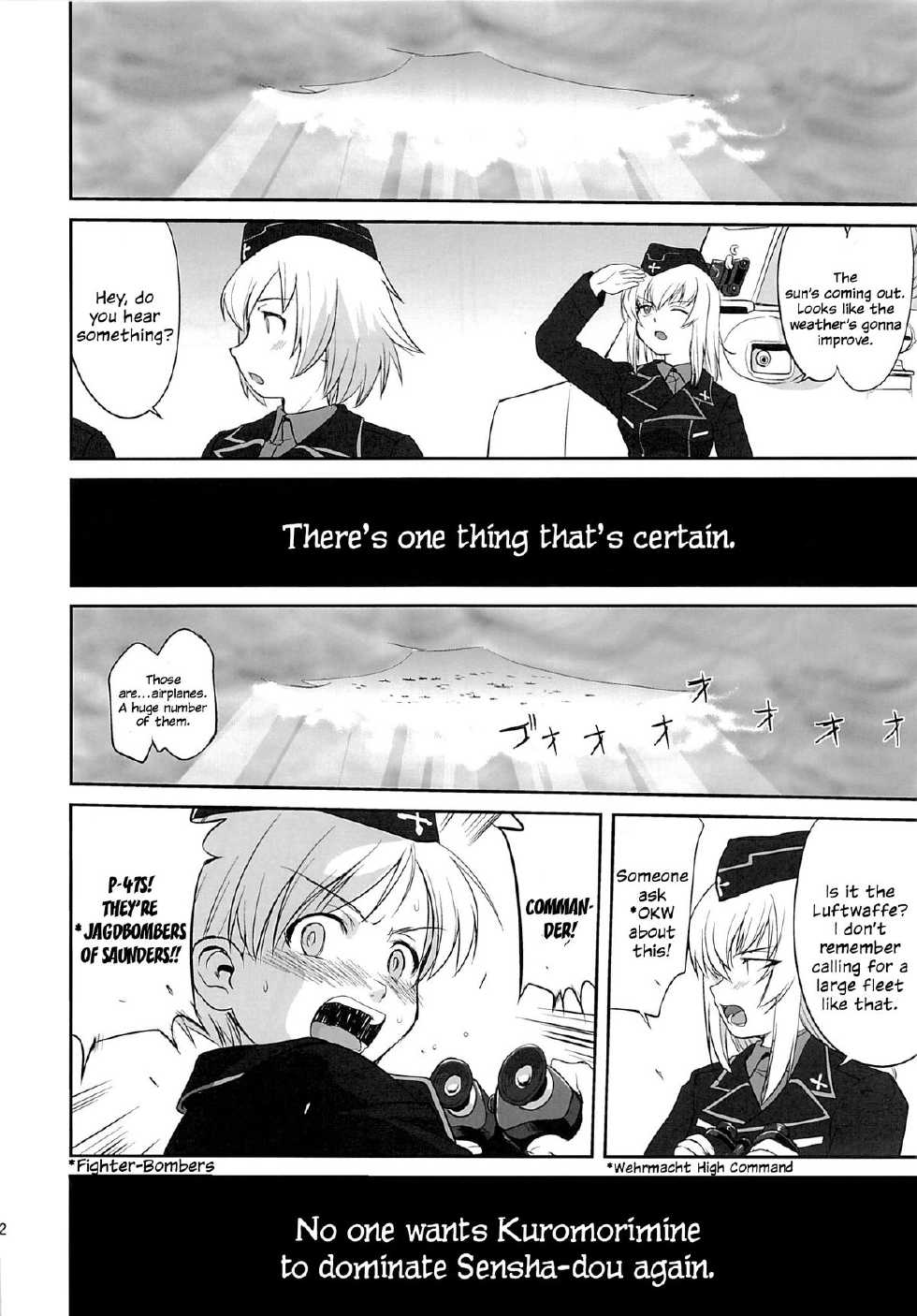 (C86) [Takotsuboya (TK)] Yukiyukite Senshadou Kuromorimine no Tatakai (Girls und Panzer) [English] [N04h] - Page 31