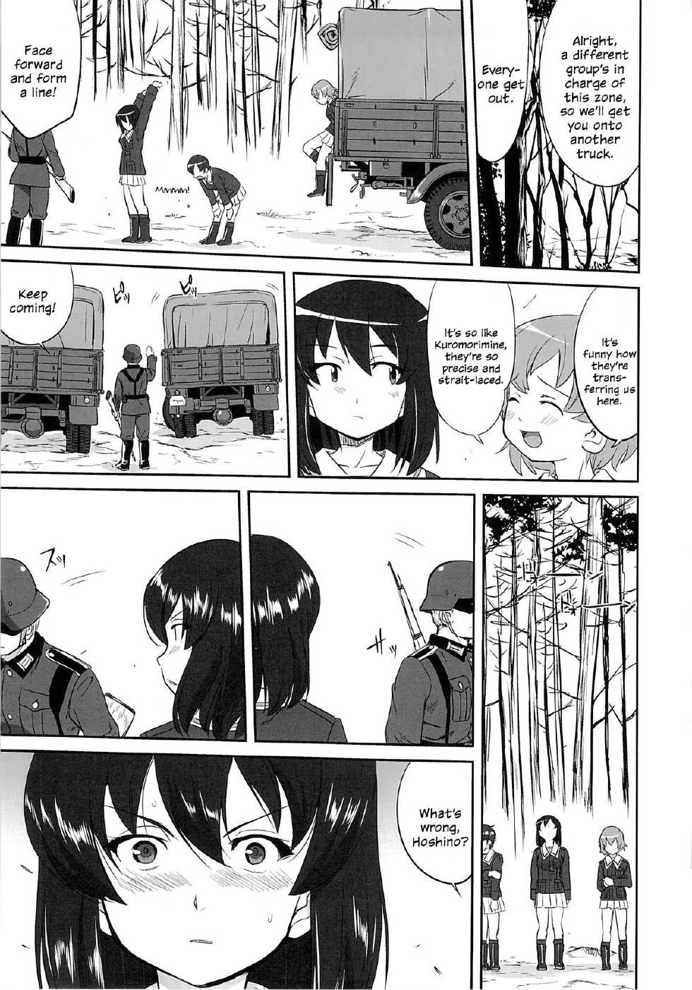 (C86) [Takotsuboya (TK)] Yukiyukite Senshadou Kuromorimine no Tatakai (Girls und Panzer) [English] [N04h] - Page 34