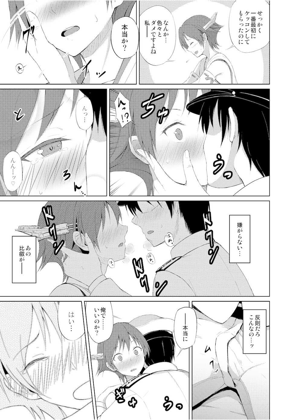 [Myontazm (Fantazm, Humei)] Hiei to H Shitai!! (Kantai Collection -KanColle-) [Digital] - Page 20